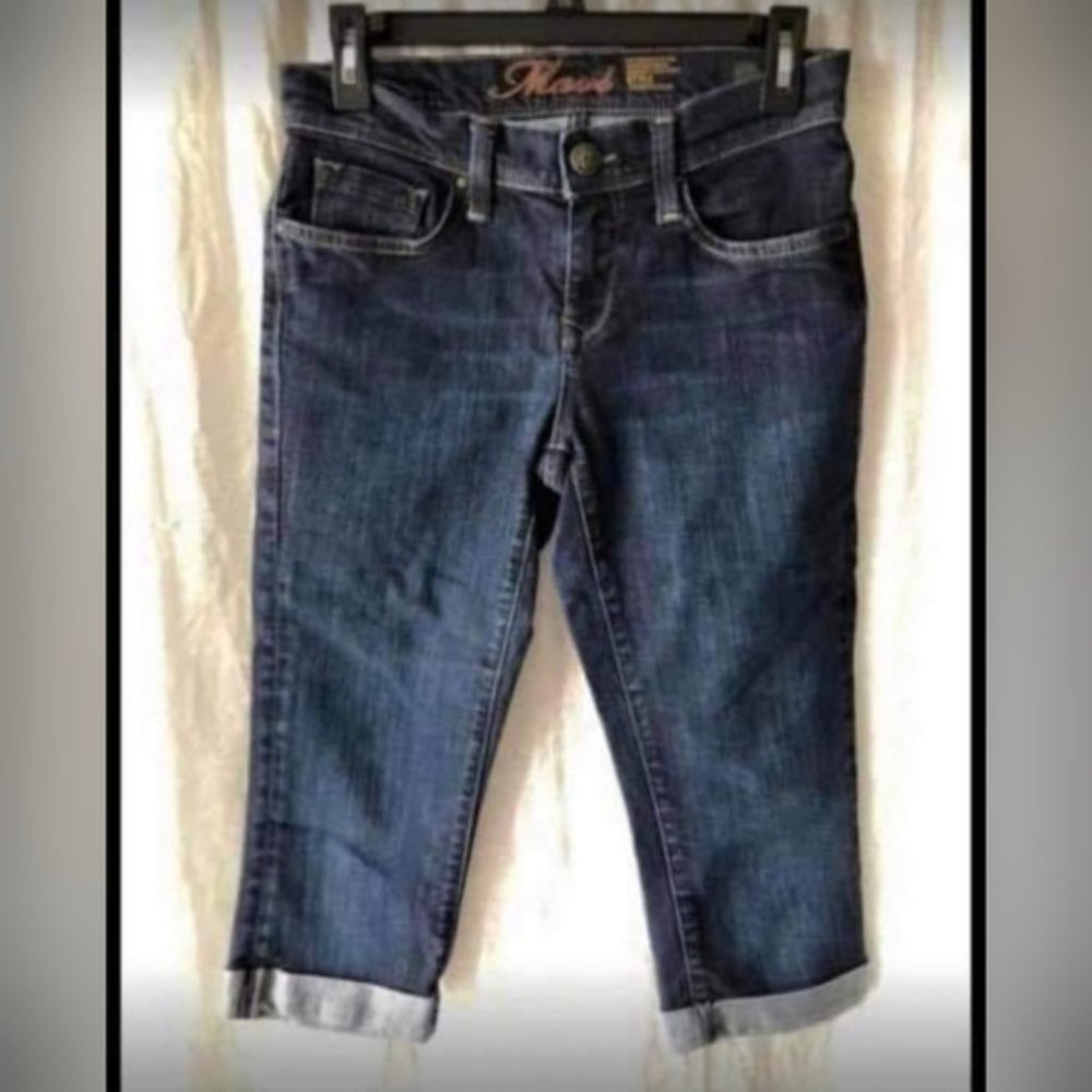 Mavi designer Denim Blue Jean Capris